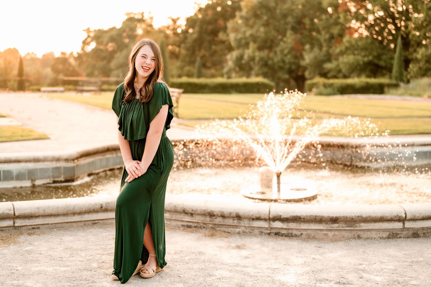 Tulsa family session at Woodward Park