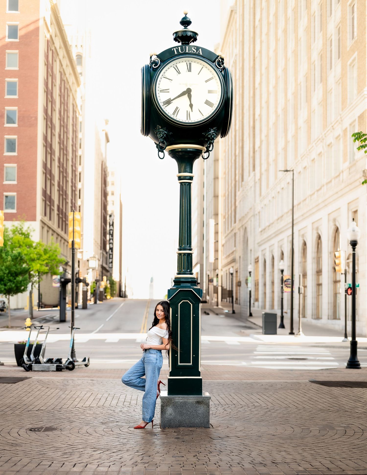 Downtown Tulsa Arrow Senior Session