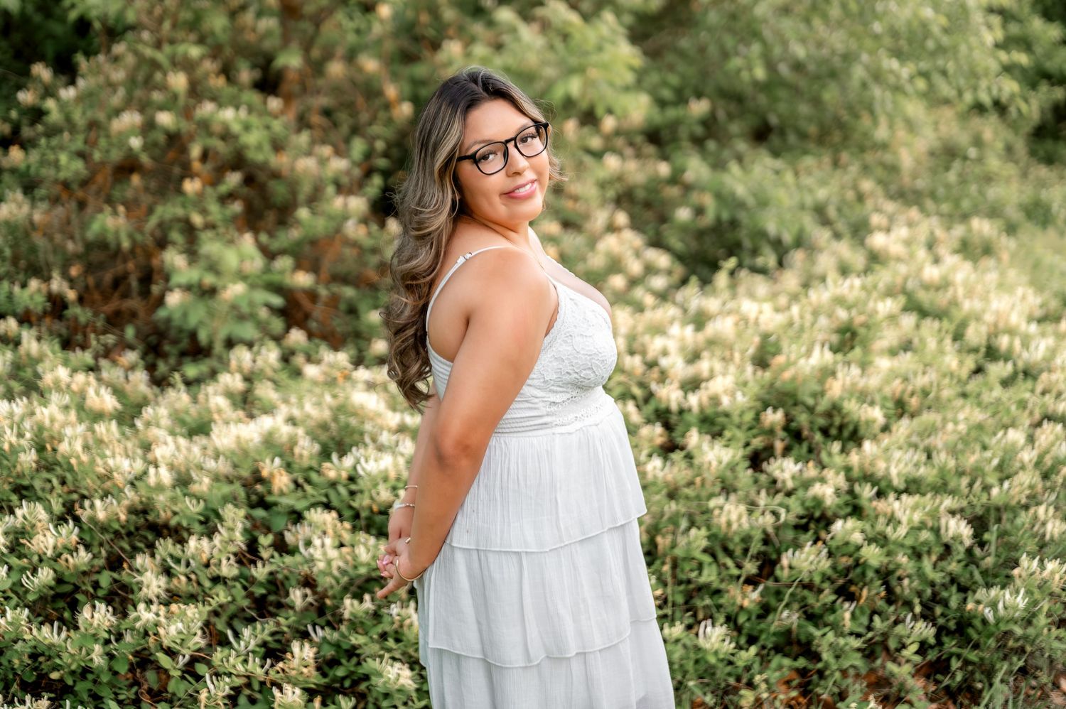 Tulsa senior session at Coal Creek Farm in Jenks