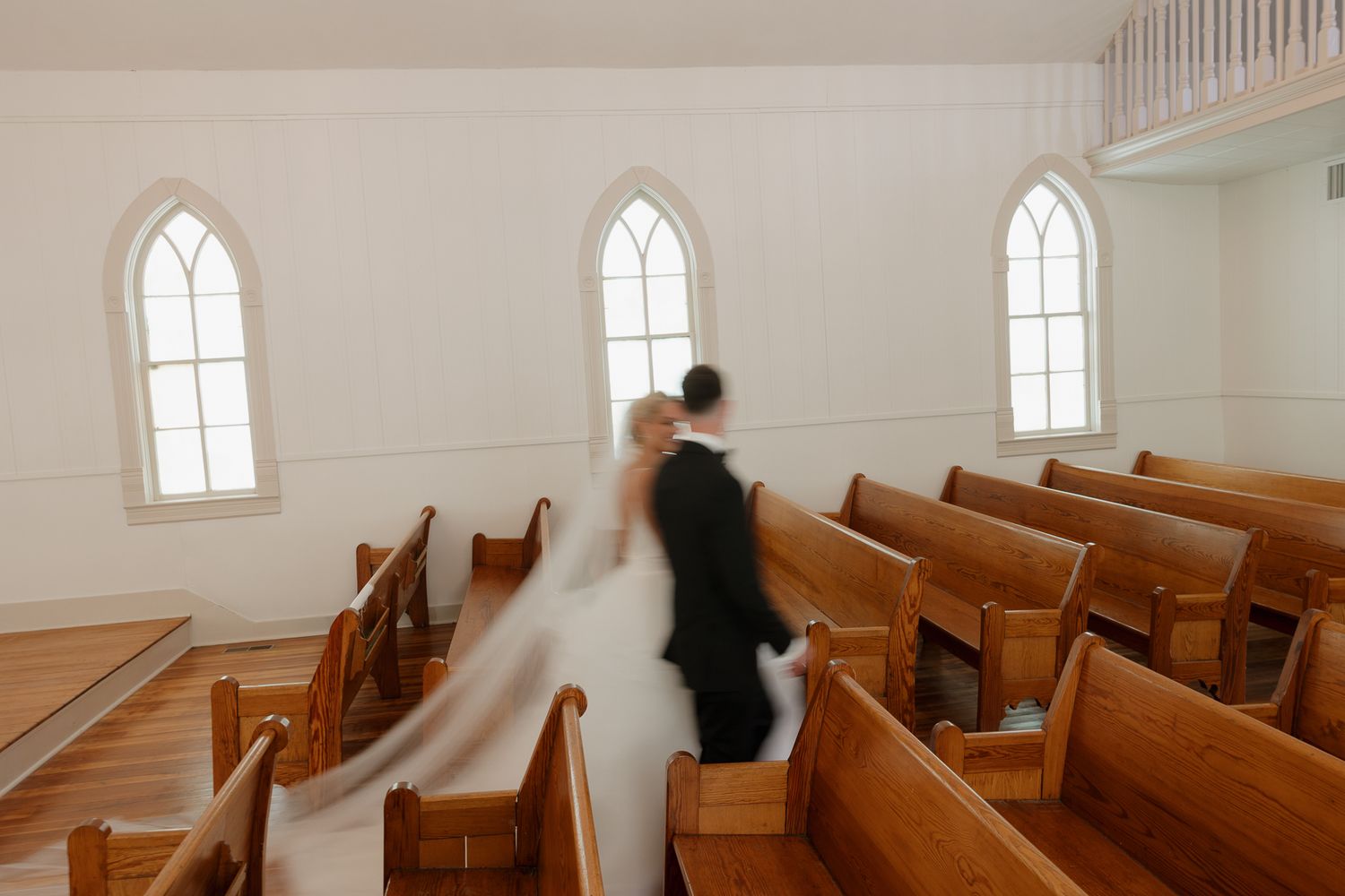 Blurry Wedding Photo, South Dakota Photographer