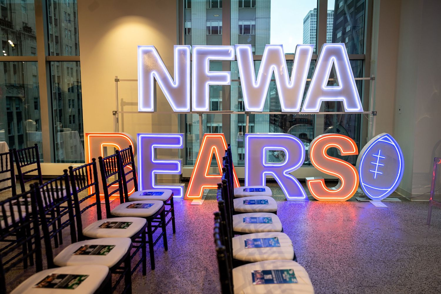 National Football Wives Association Event at Janet Mandell Showroom, Chicago
