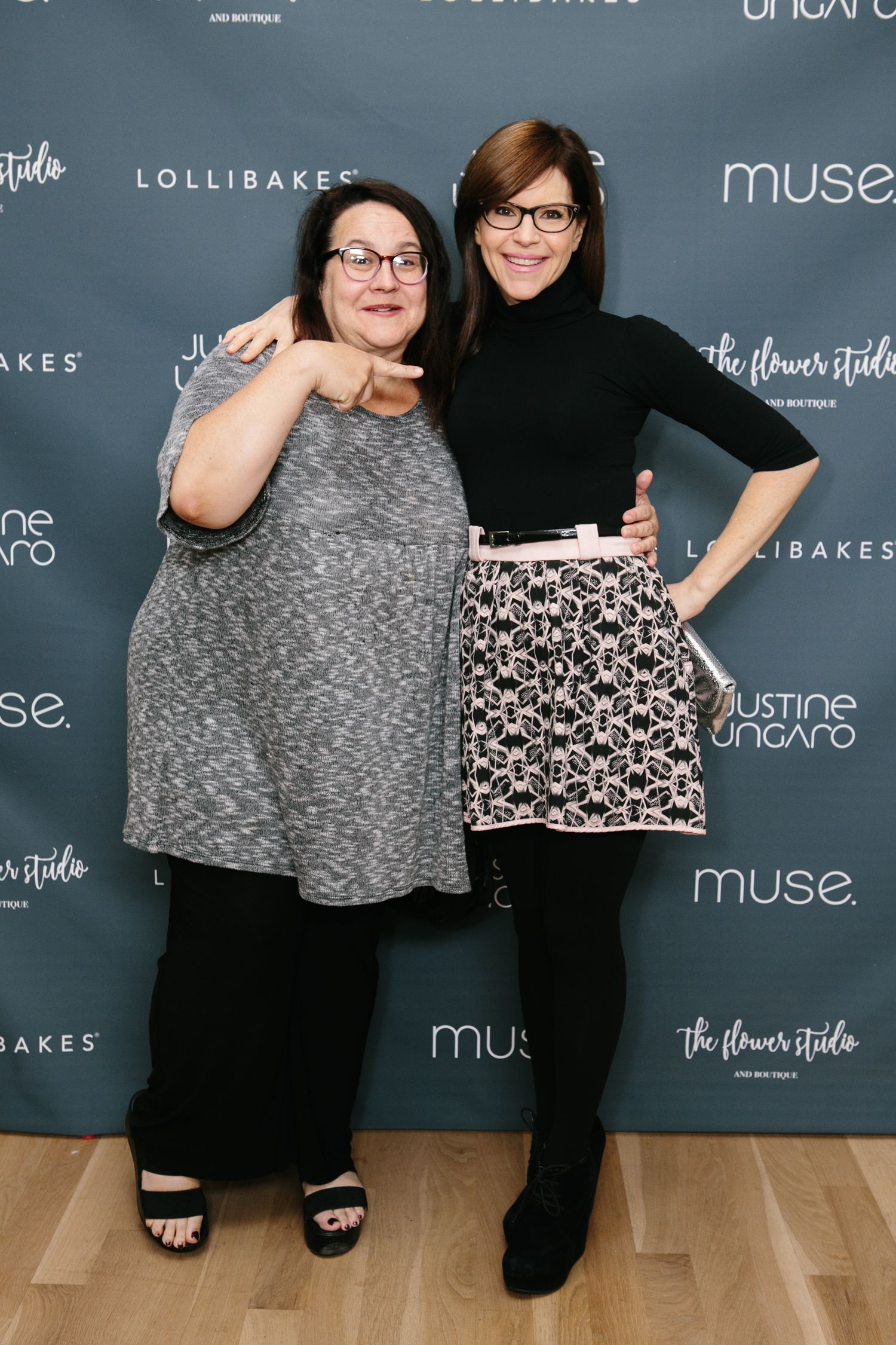 Manager Janet Rich and Lisa Loeb at Muse Grand Opening Party, Los Angeles