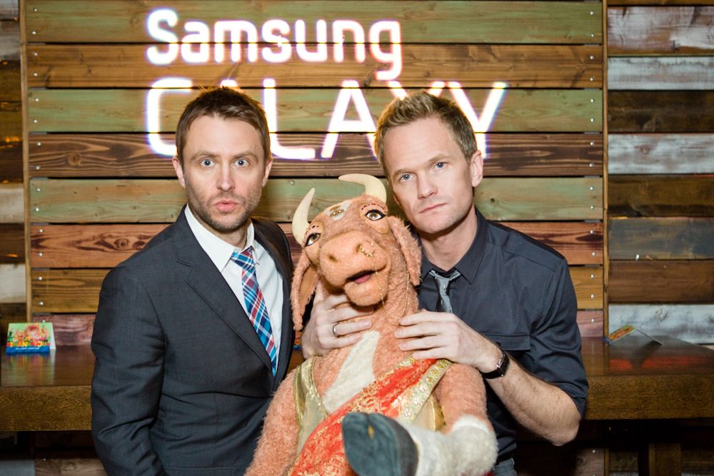 Chris Hardwick and Neil Patrick Harris at Nerdist Event, Los Angeles