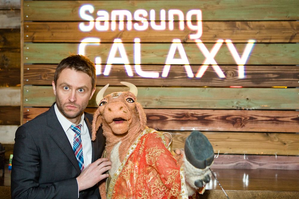 Chris Hardwick at Nerdist Puppet Dreams Thank You Party, Los Angeles, California