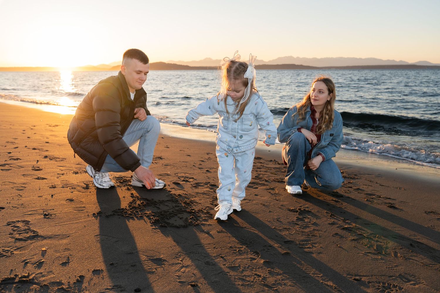Seattle lifestyle family portrait photography