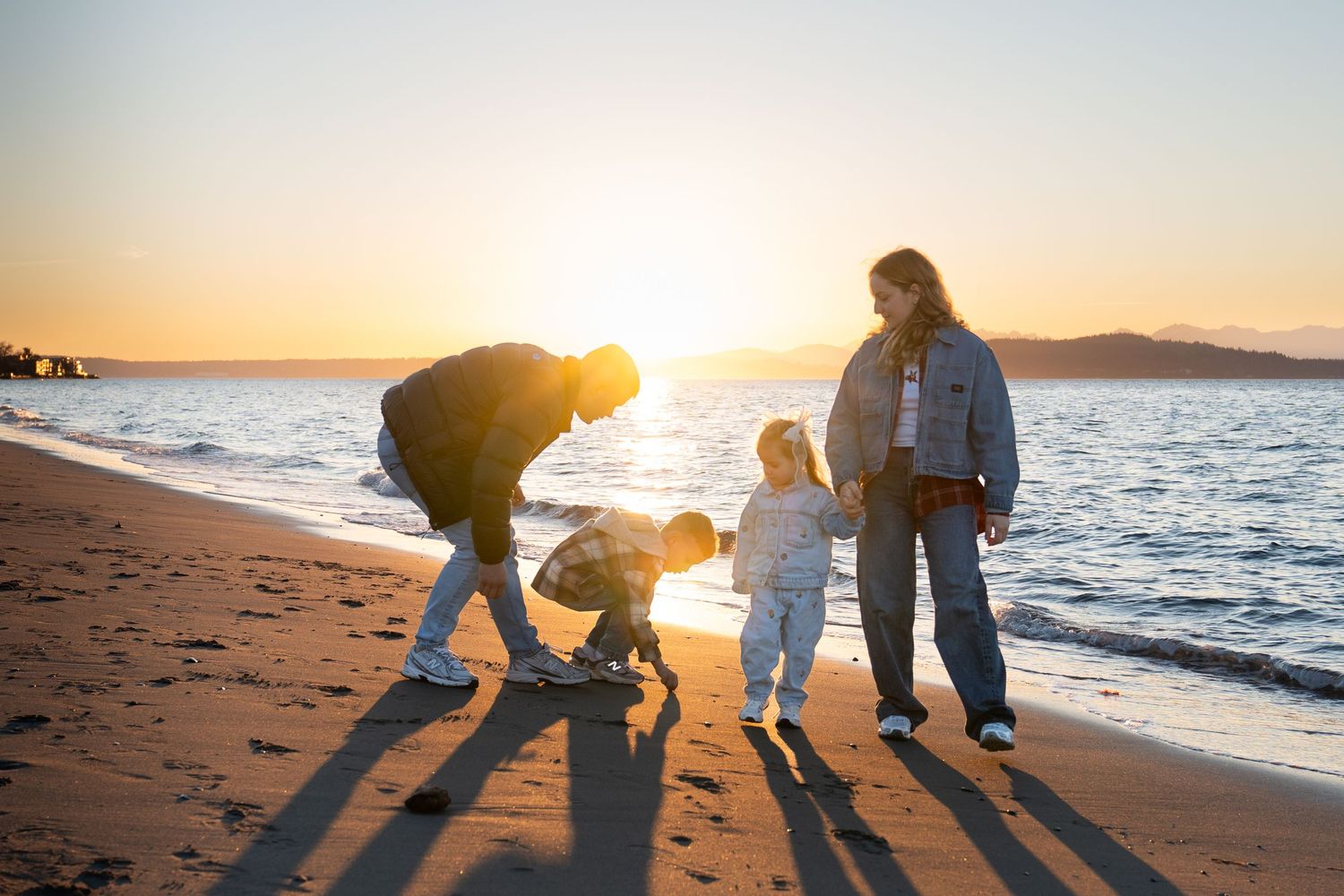 Seattle lifestyle family portrait photography