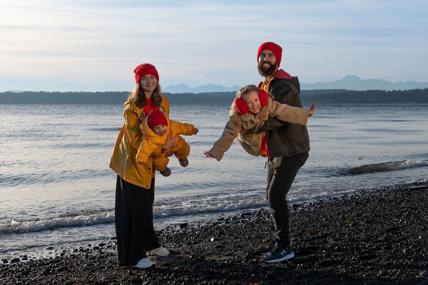 Seattle lifestyle family portrait photography
