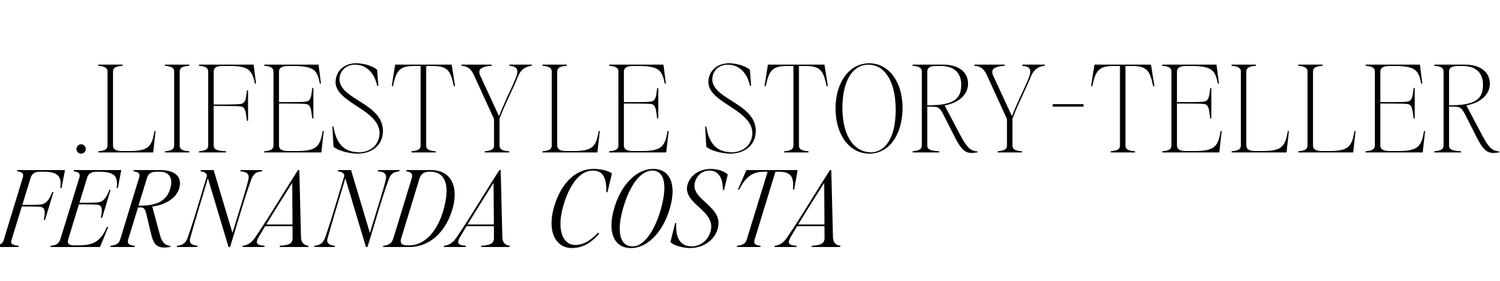 Black and white magazine cover with white text on a black background showing Lifestyle Story-teller text.