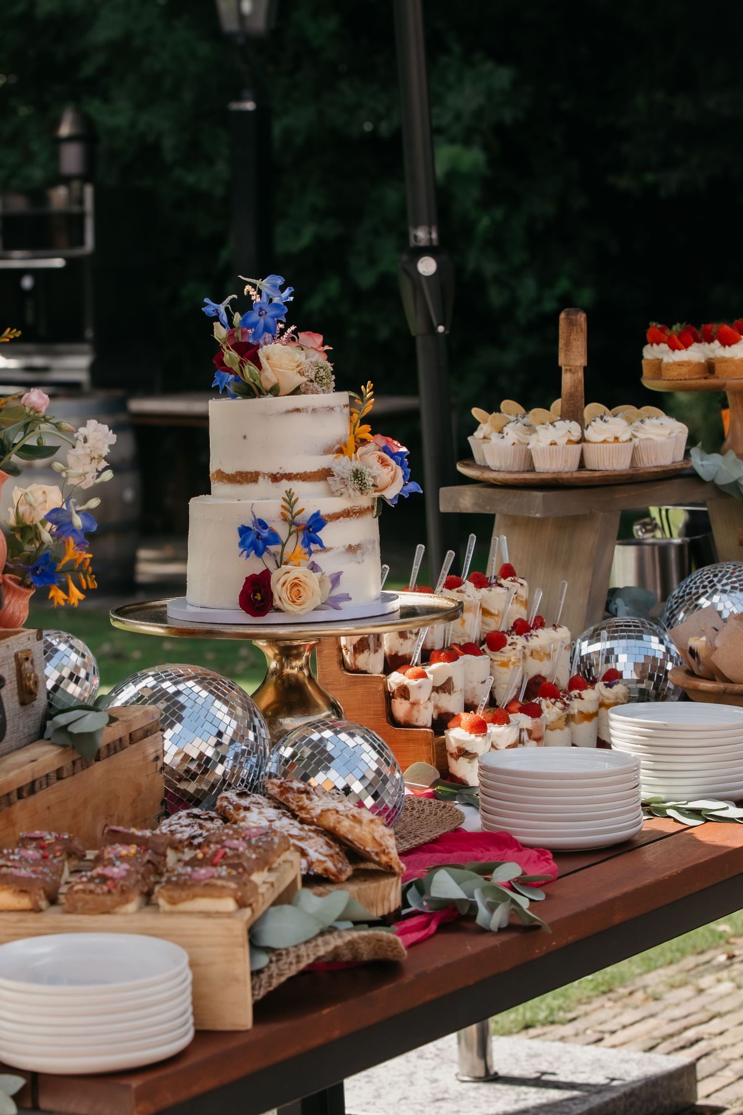 Trouwen - sweet table