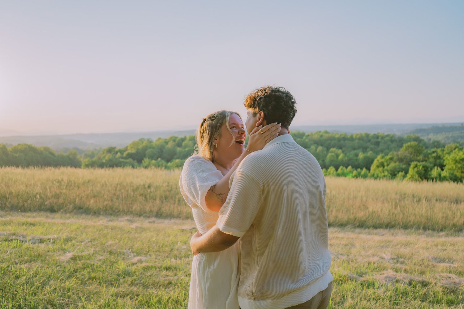 engagement lynchburg va mountain background