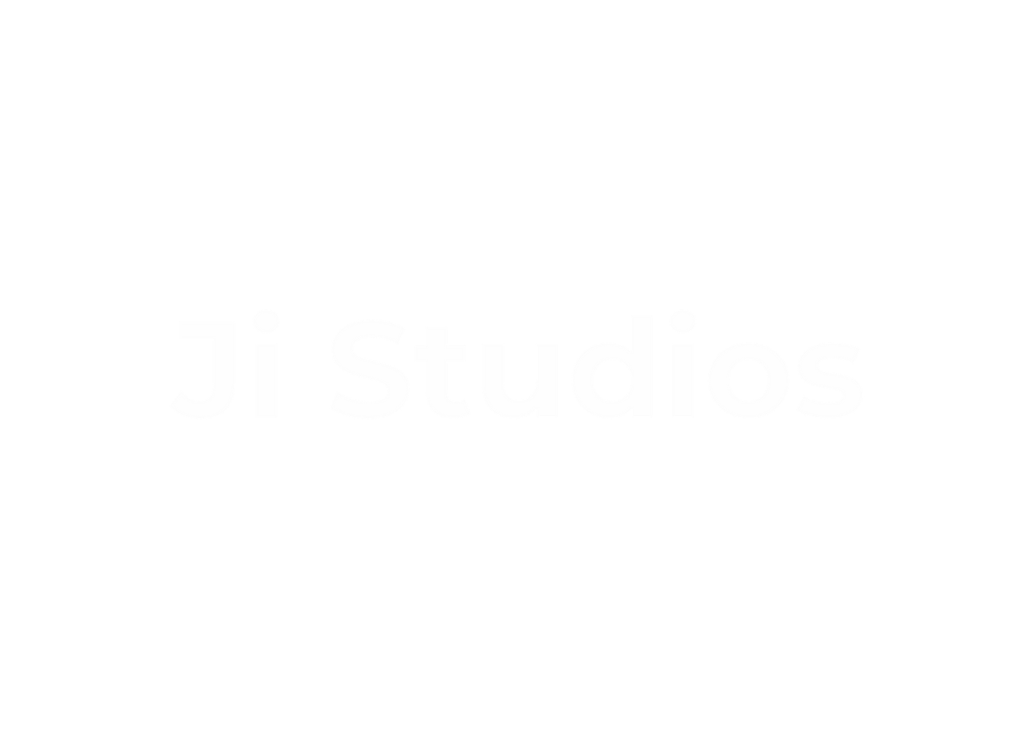 White text logo reading 'Ji Studios' on black background.