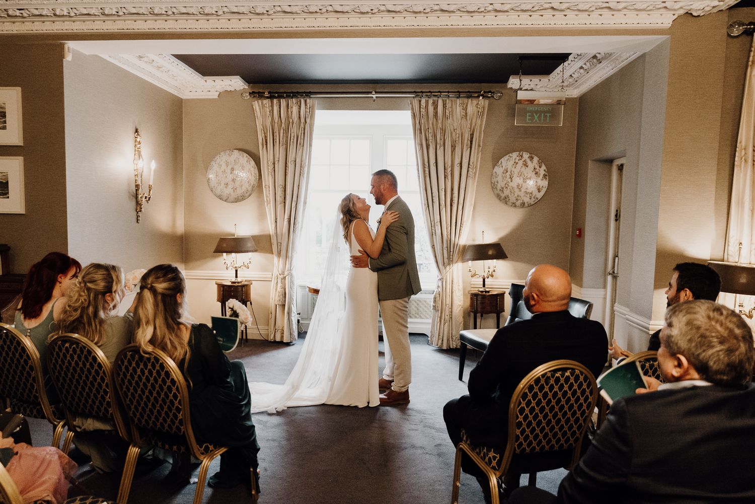 Wedding ceremony at Randles Hotel, Killarney, Ireland