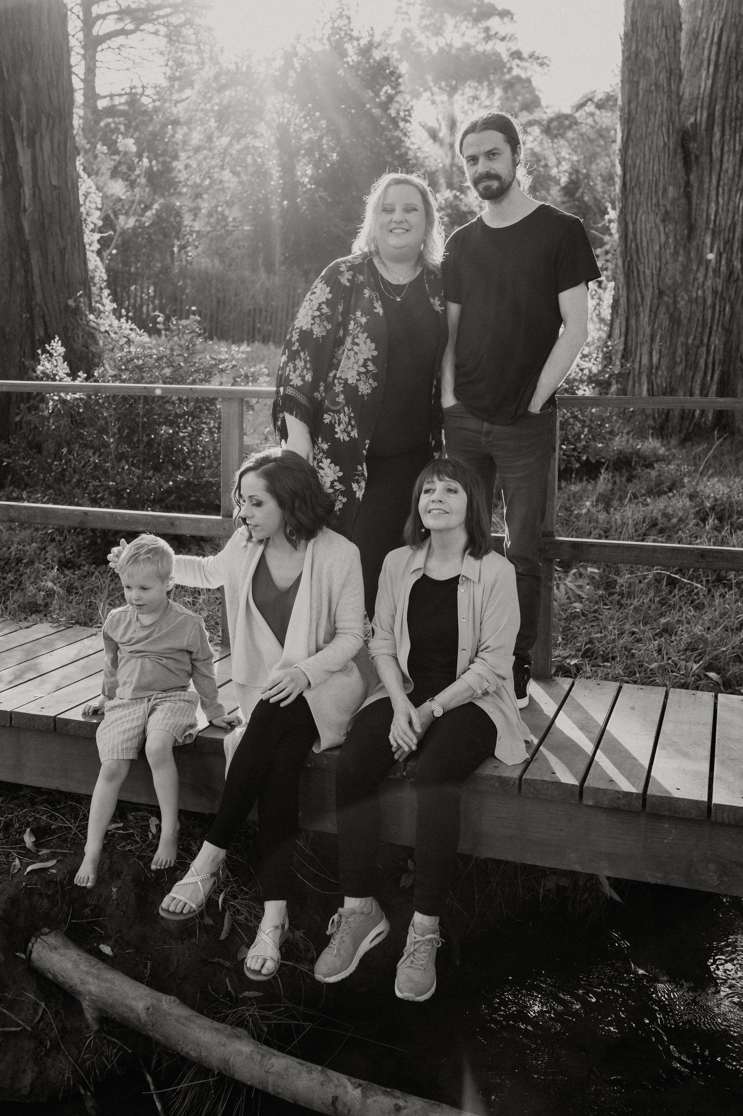 family africa cape town river beach photographer international  golden hour somerset west park forest kids