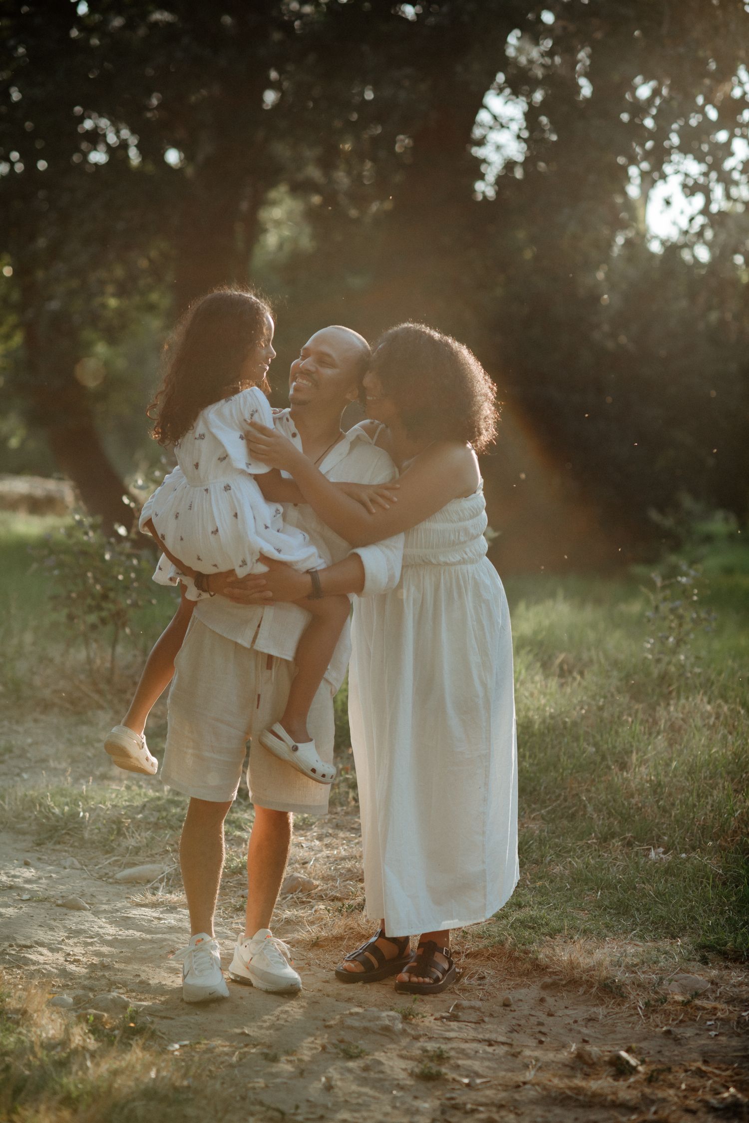 family portrait warm light Radloff Park Somerset West South Africa Plain Blue Wedding Photo & Film Plain Blue Studio