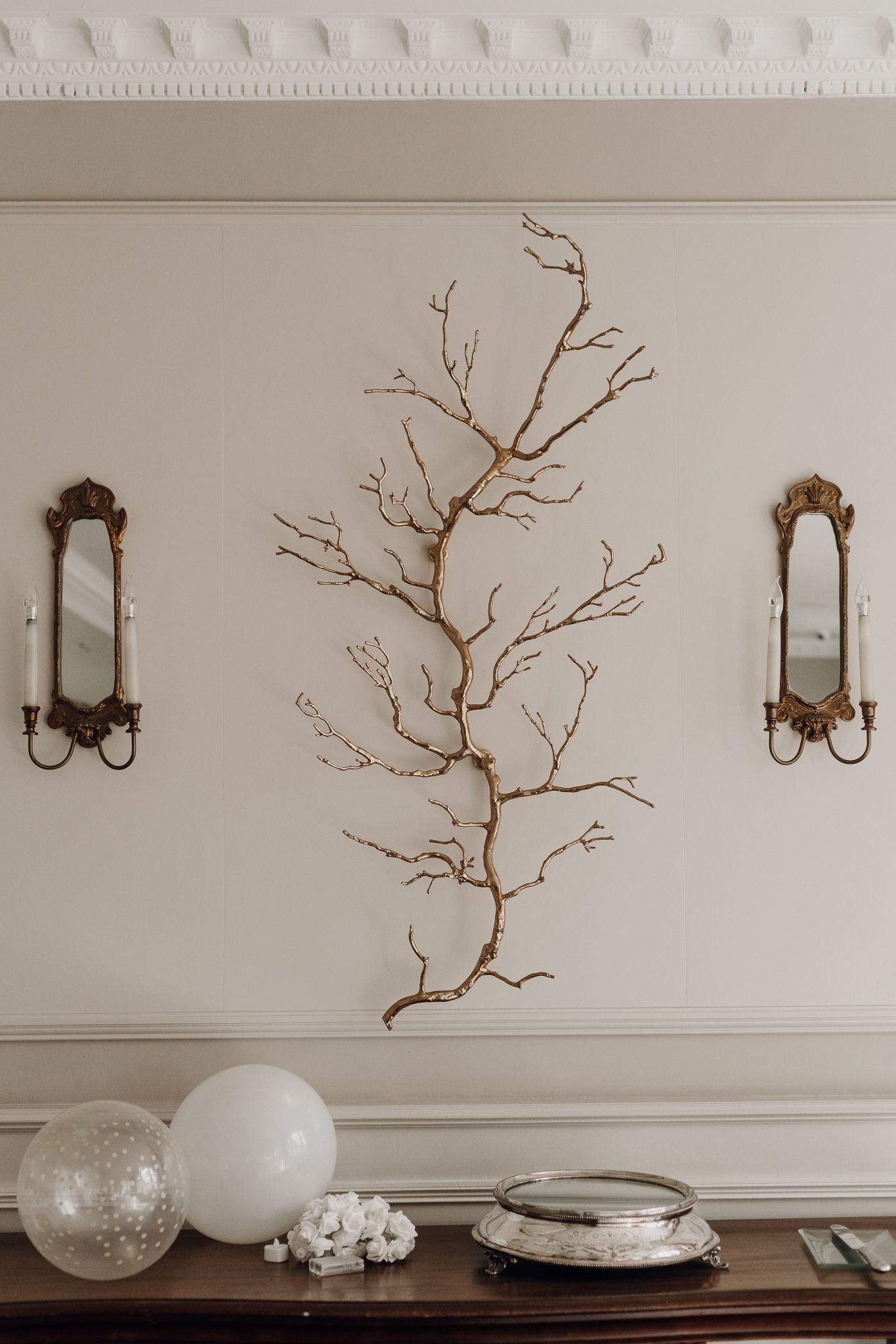 Wedding decor details at Aisling and Johann's Killarney wedding