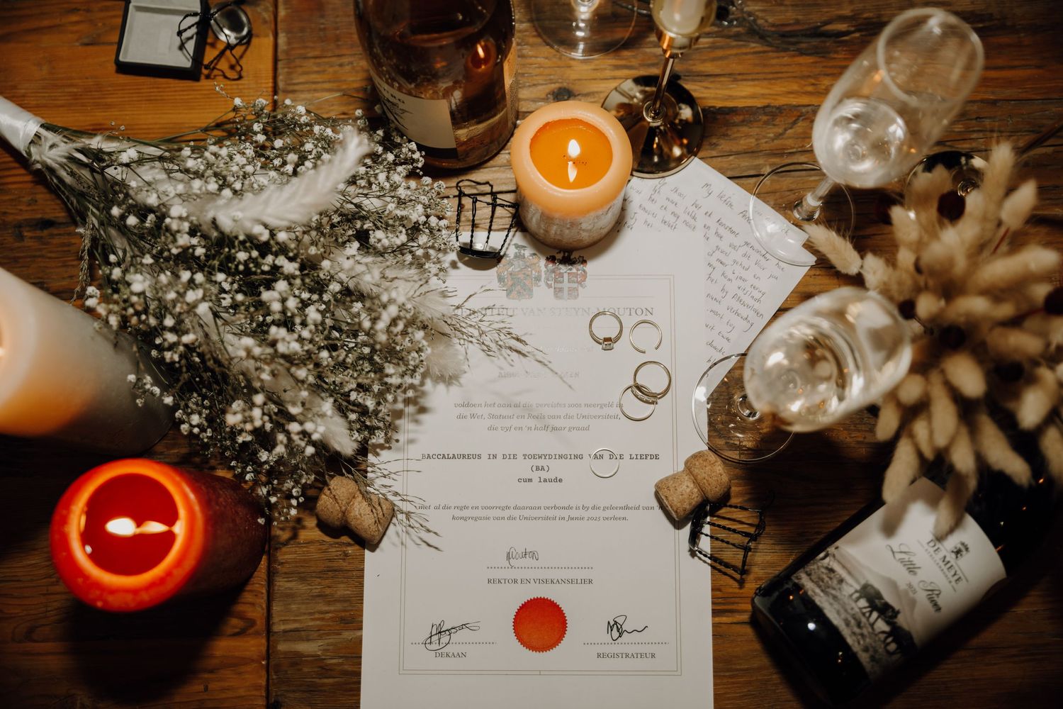details reception rings champagne 
editorial contemporary flash
De Meye Stellenbosch South Africa
Plain Blue Wedding Photo & Film
