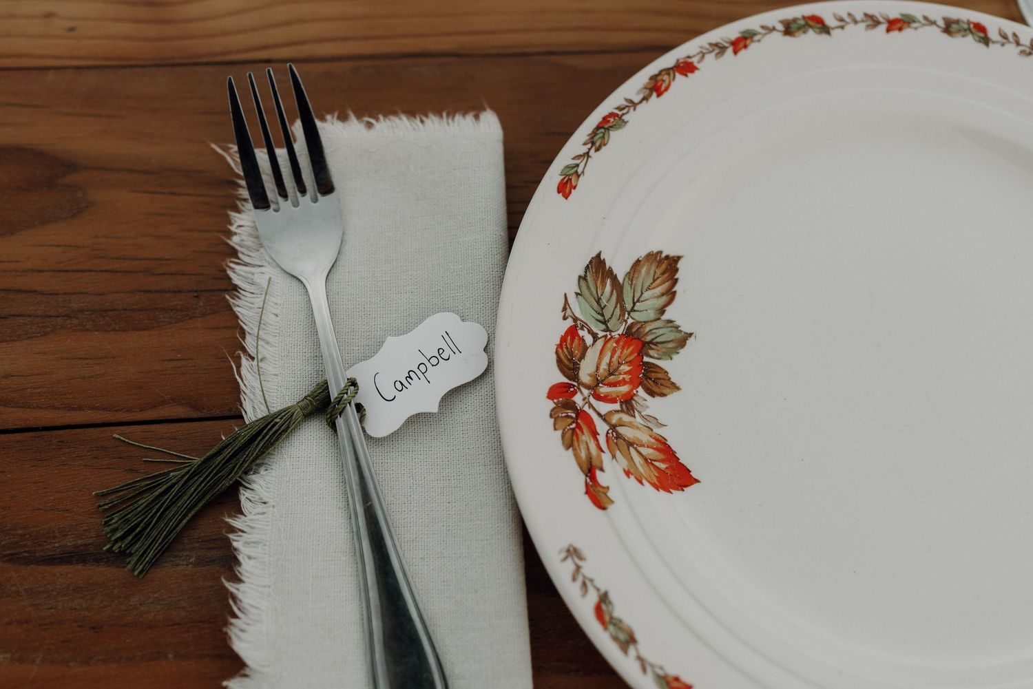 Table decor at Abrahamskraal Guest Farm