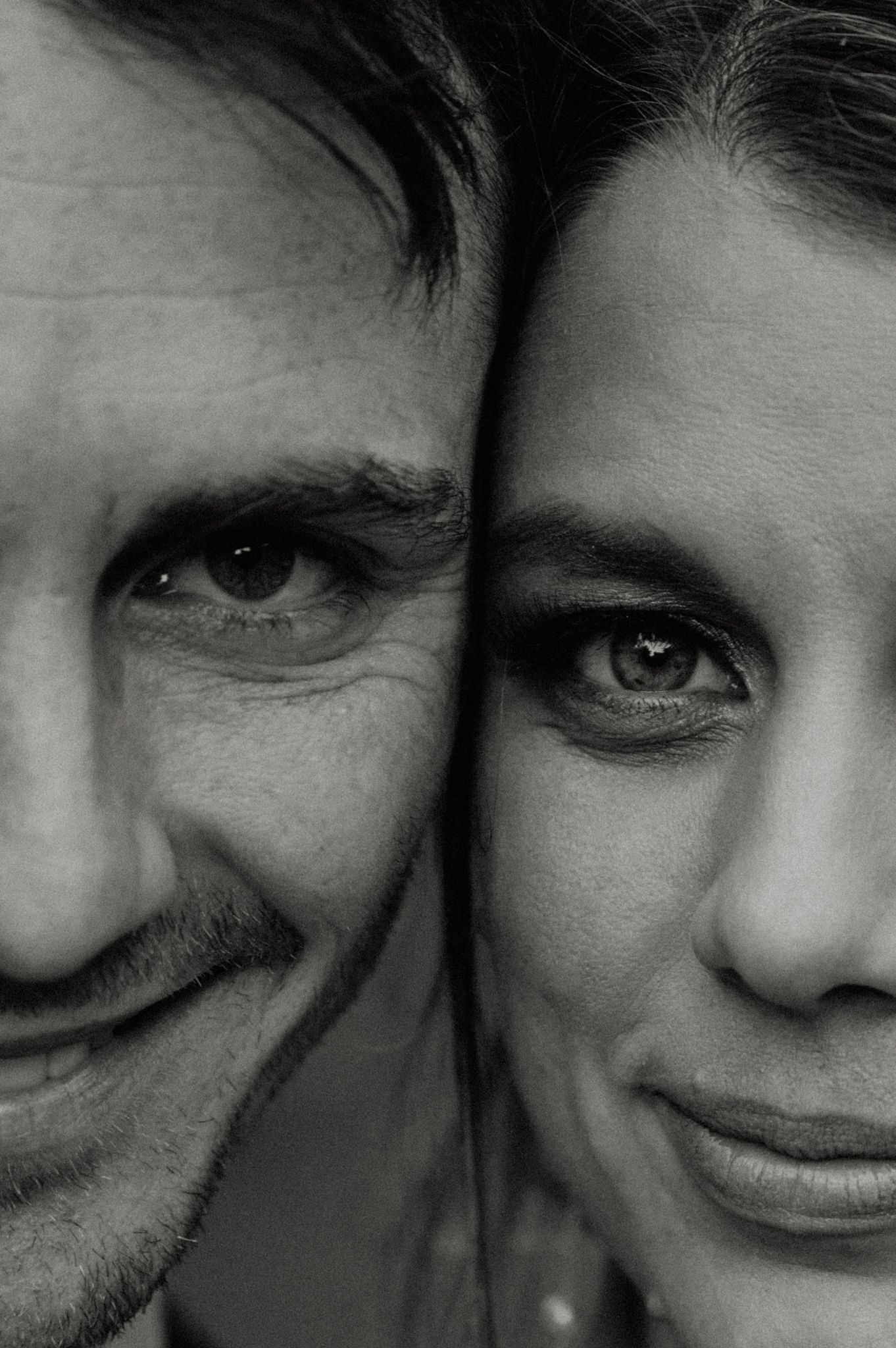 wedding couple portrait contemporary black and white intimate close Richard's Bay KwaZulu-Natal South Africa Plain Blue Wedding Photo & Film