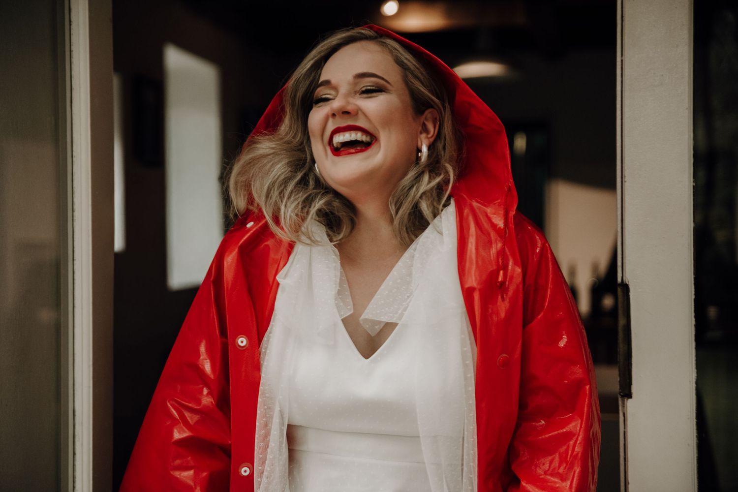 wedding couple lgbtq brides red rain coat
documentary
De Meye Stellenbosch South Africa
Plain Blue Wedding Photo & Film