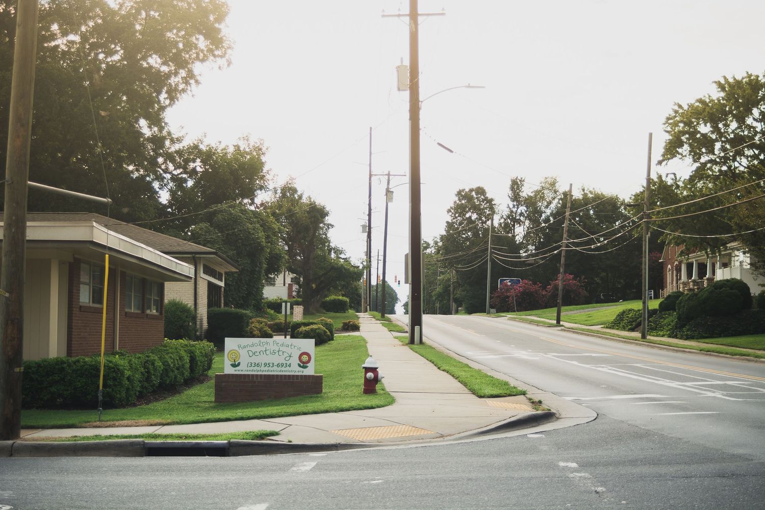 Suburban street Asheboro for Asheboro Remodeling - 4Adventure Media.