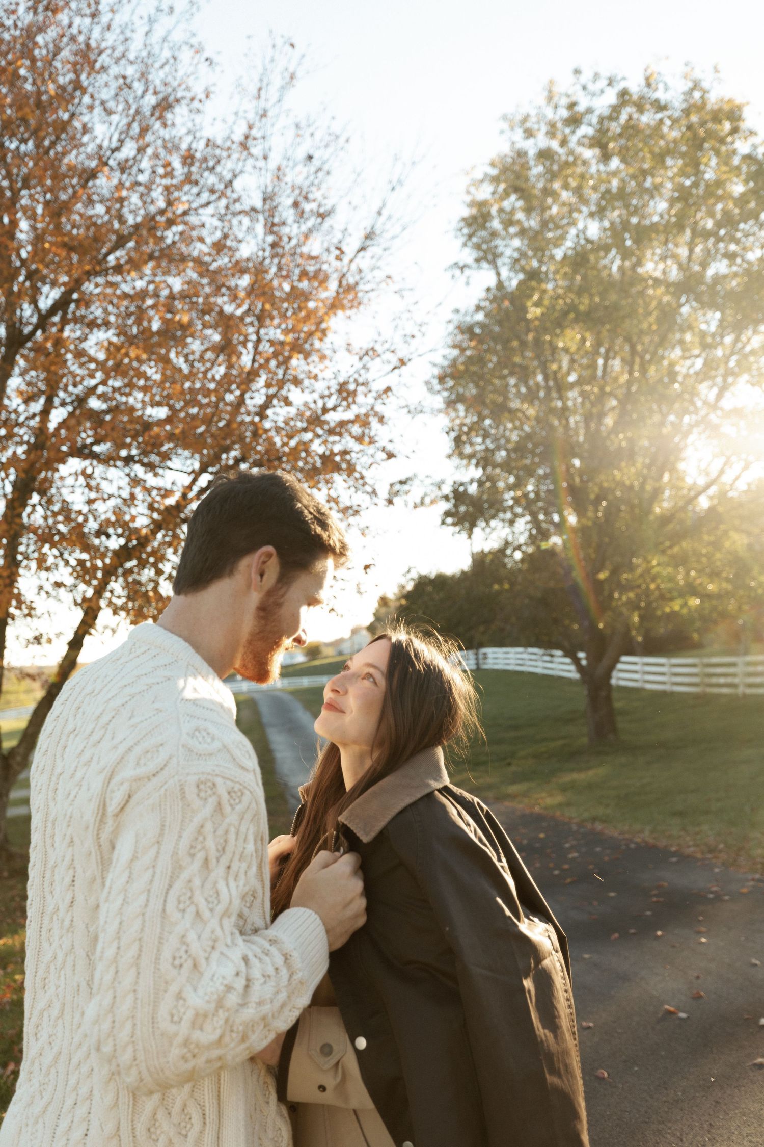 couples portrait photography on film