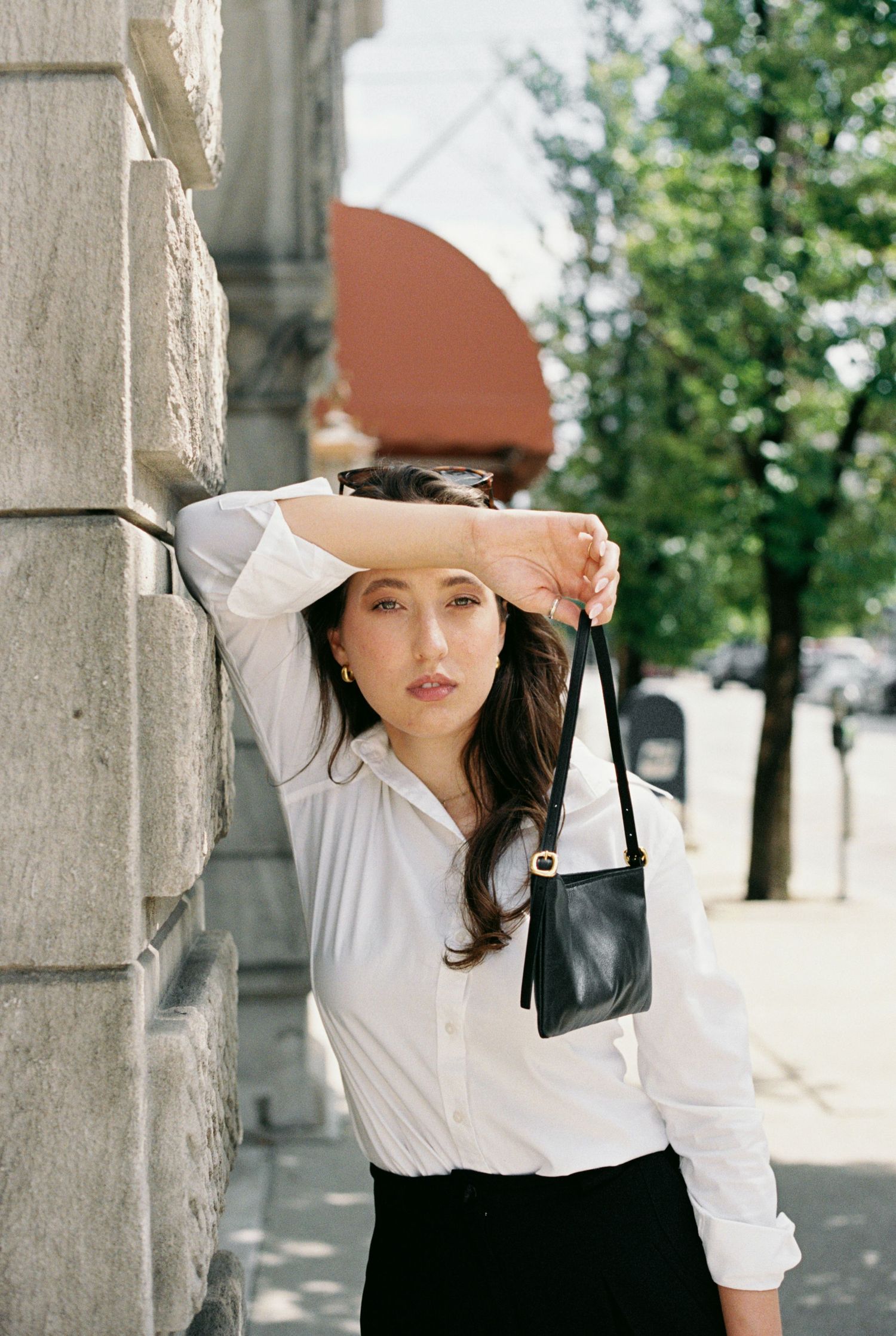 fashion portrait photography with natural expression