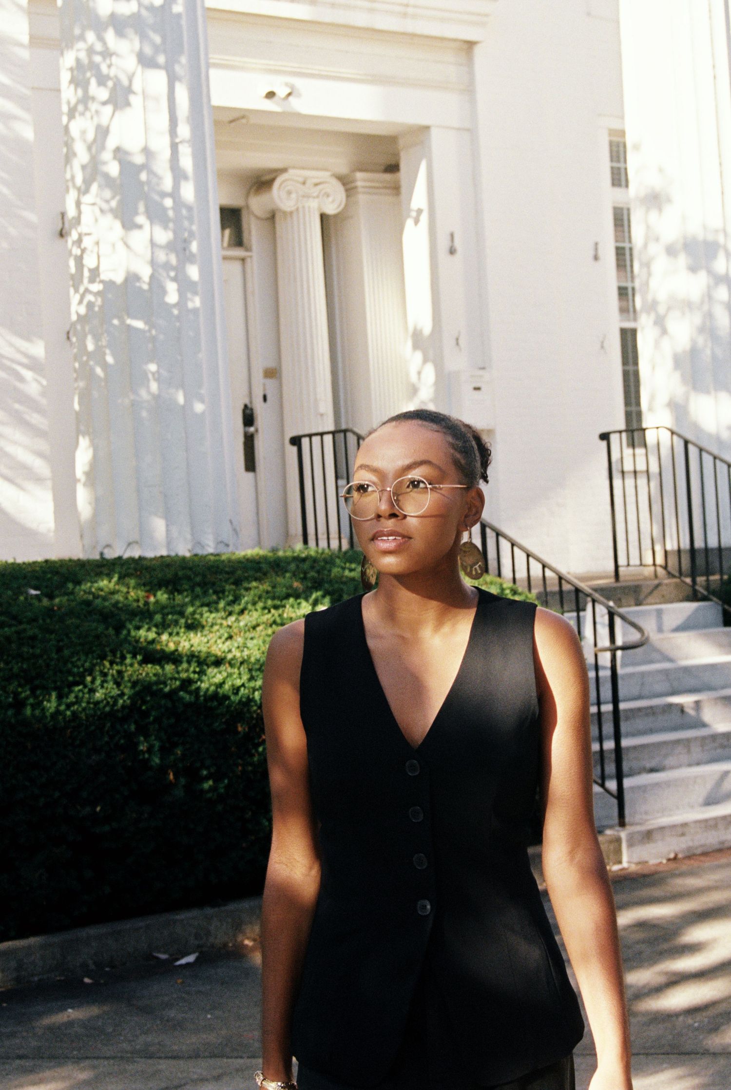 35mm film brand photography with warm tones