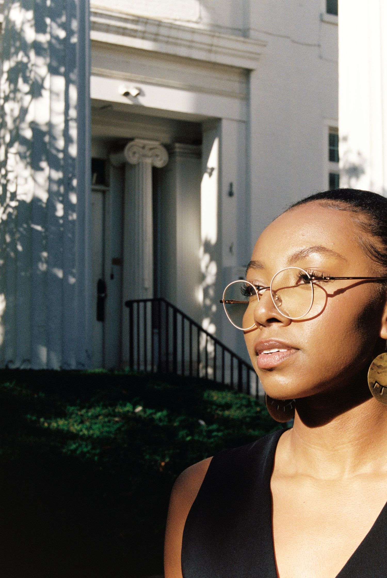 35mm film brand photography with warm tones
