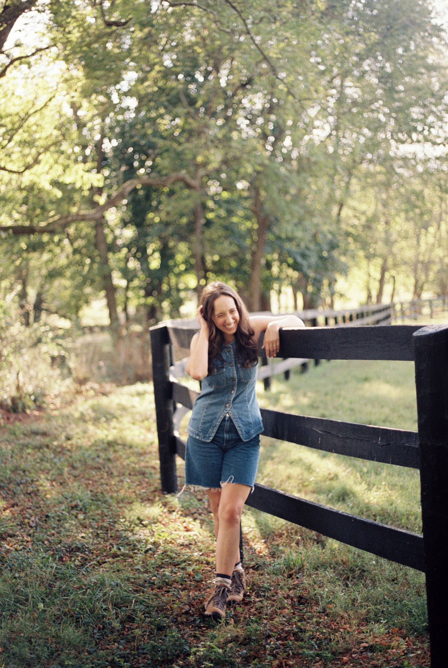 cinematic portrait photography on film