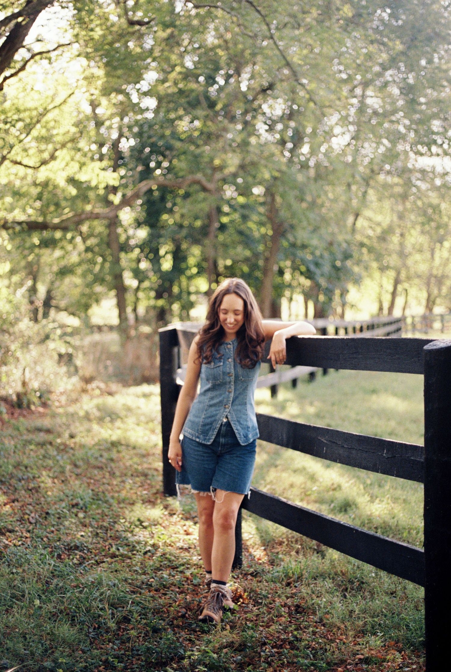 cinematic portrait photography on film