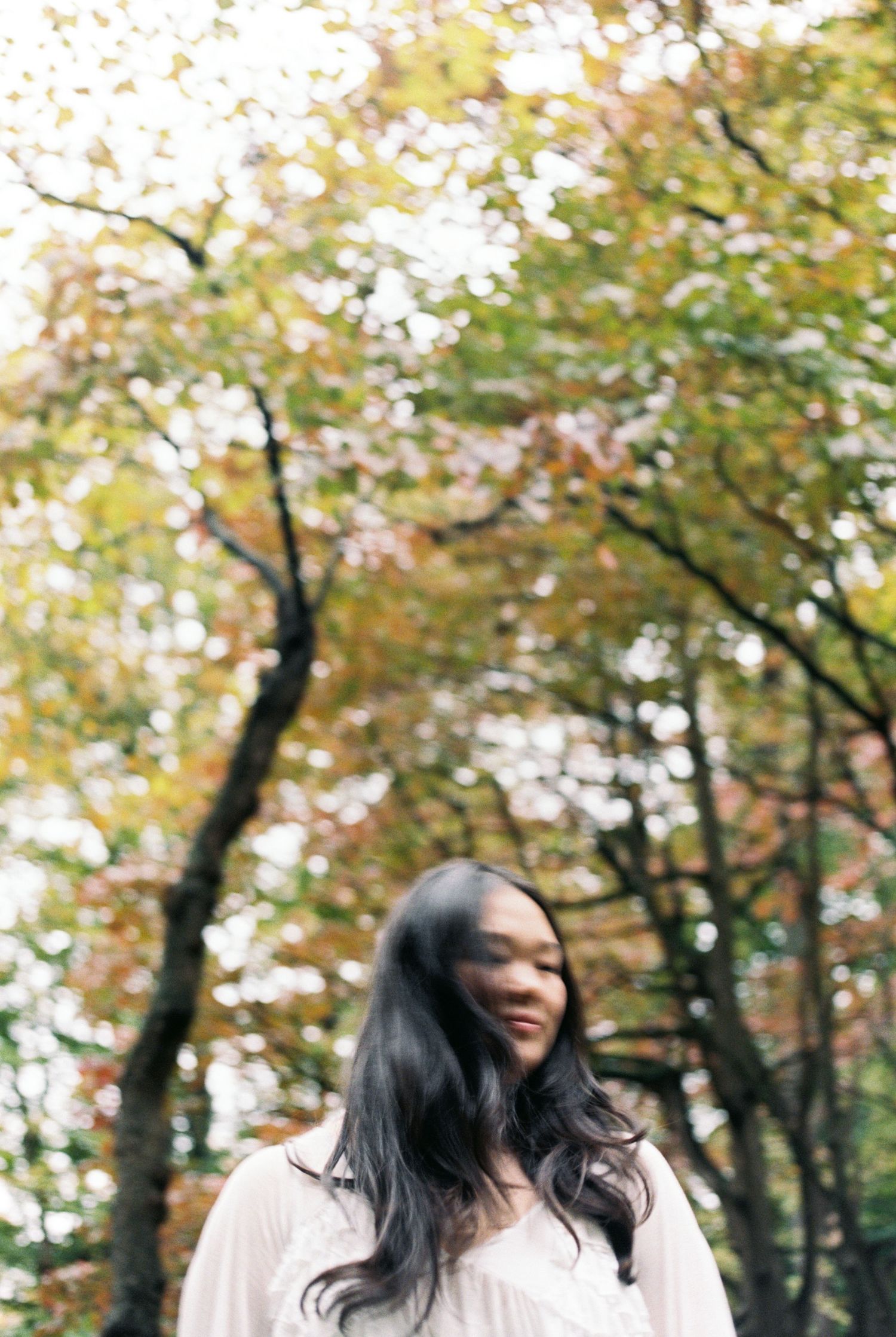 artful fashion photography focused on movement and form