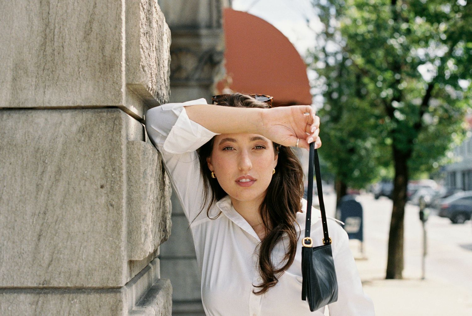fashion portrait photography with natural expression