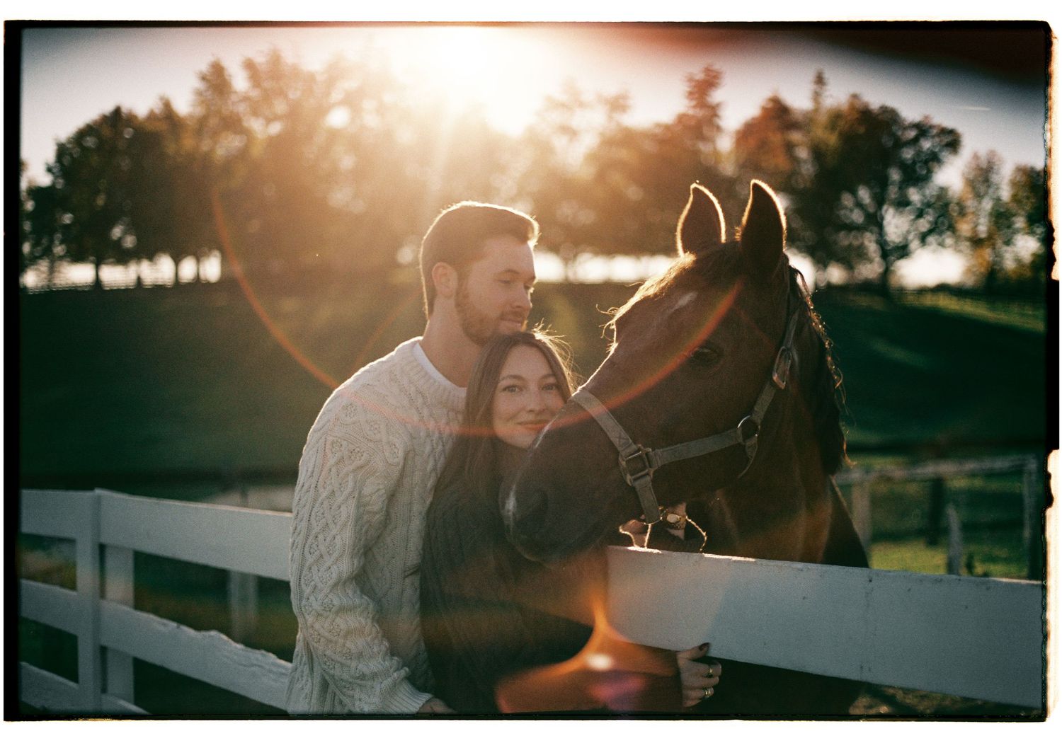 kentucky horse photoshoot couples