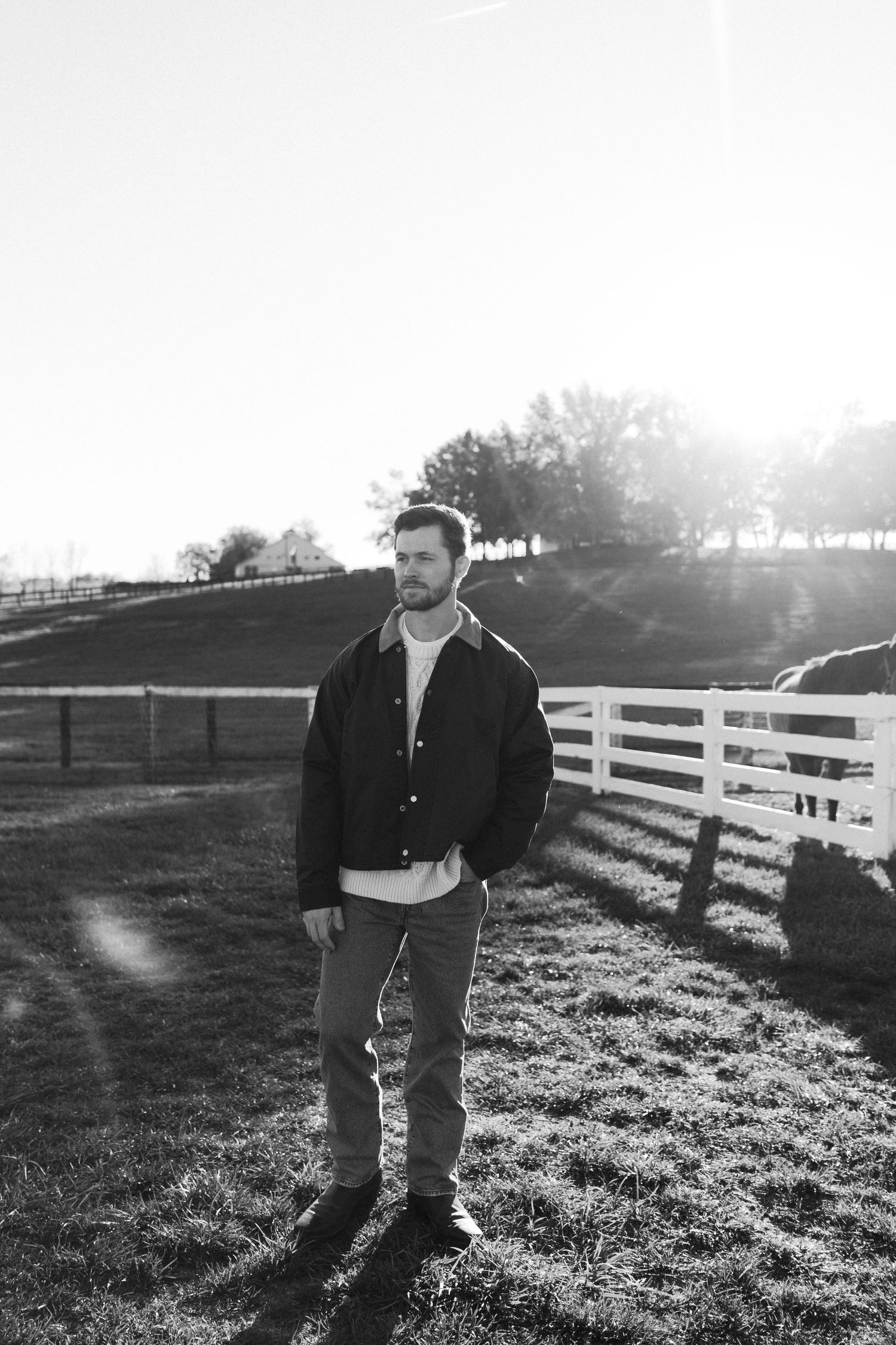 cinematic portrait photography on film