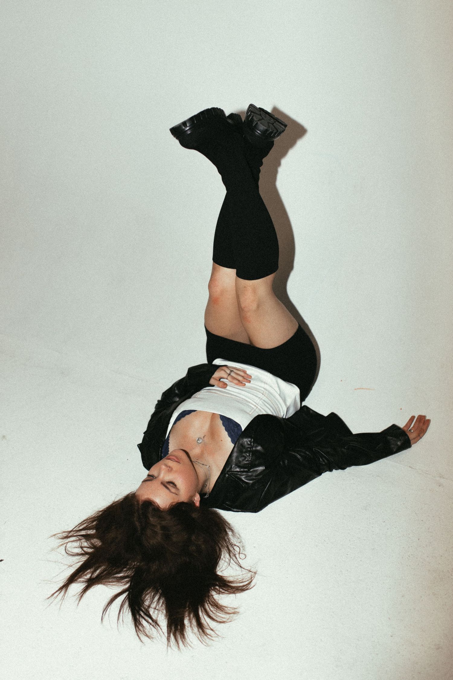 fashion photography session in Nashville studio