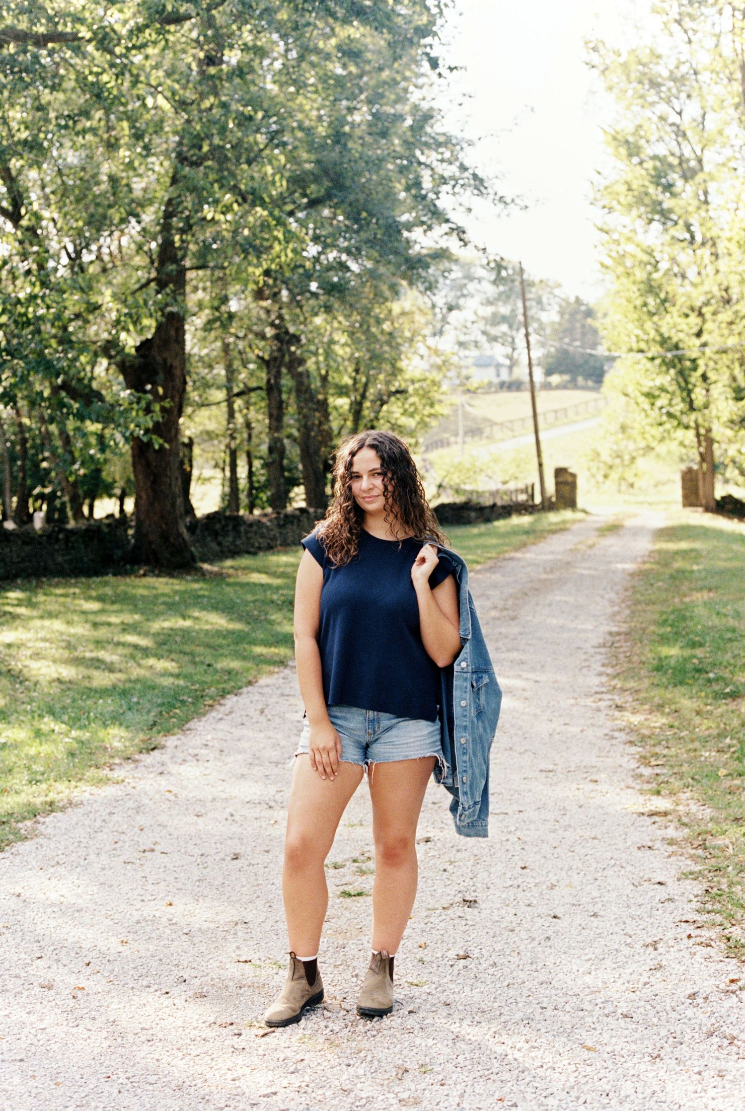 cinematic portrait photography on film