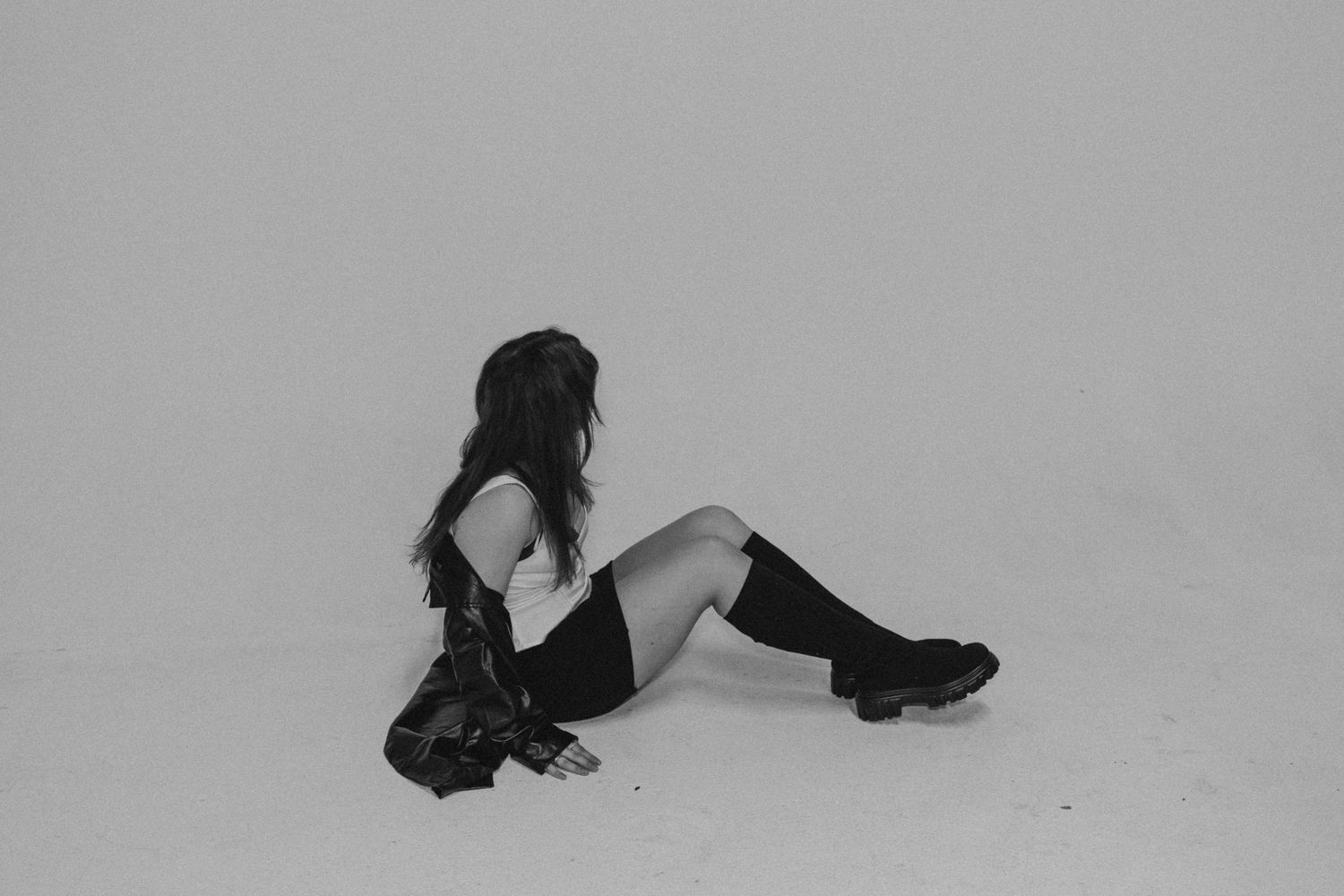fashion photography session in Nashville studio