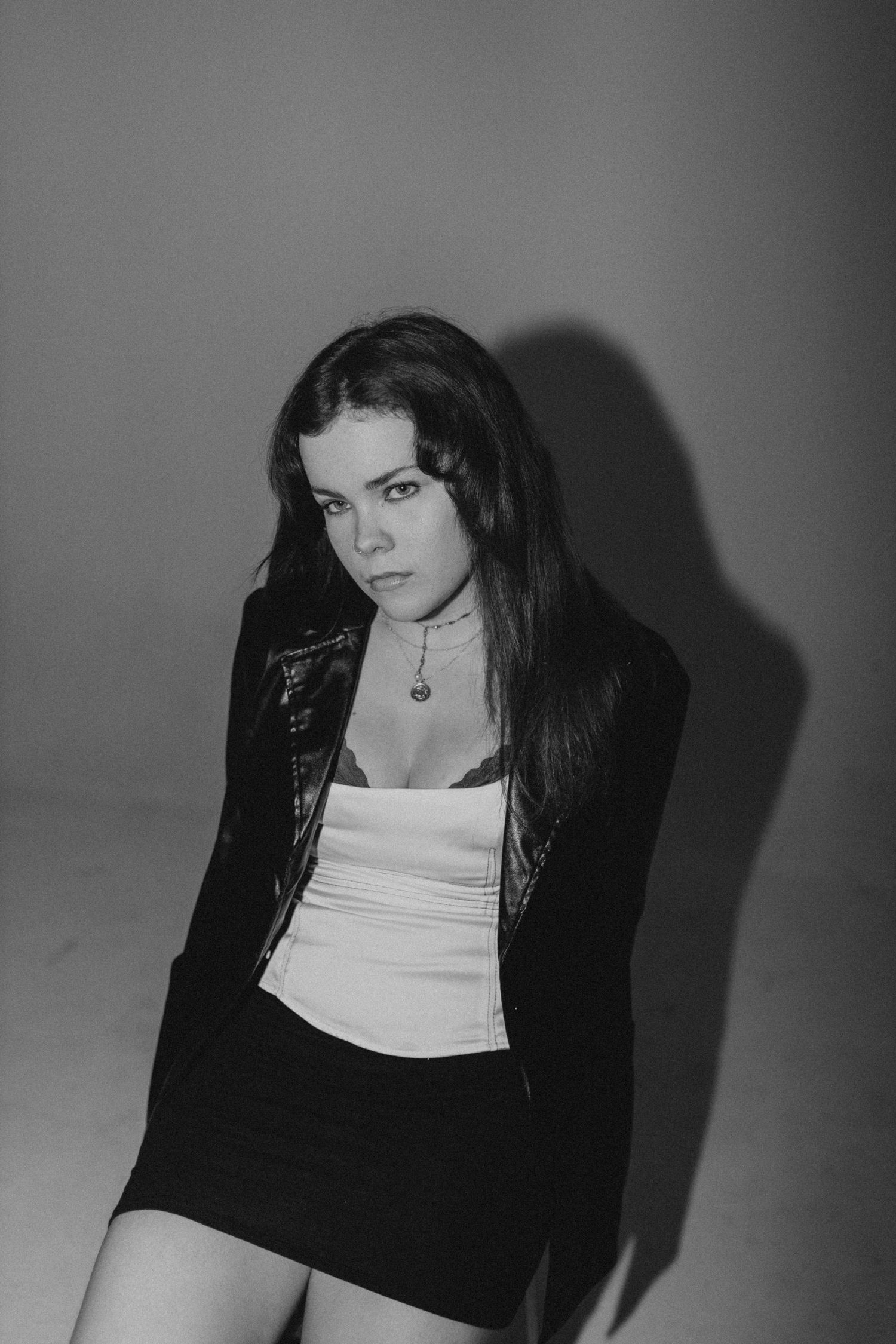 moody editorial branding photoshoot