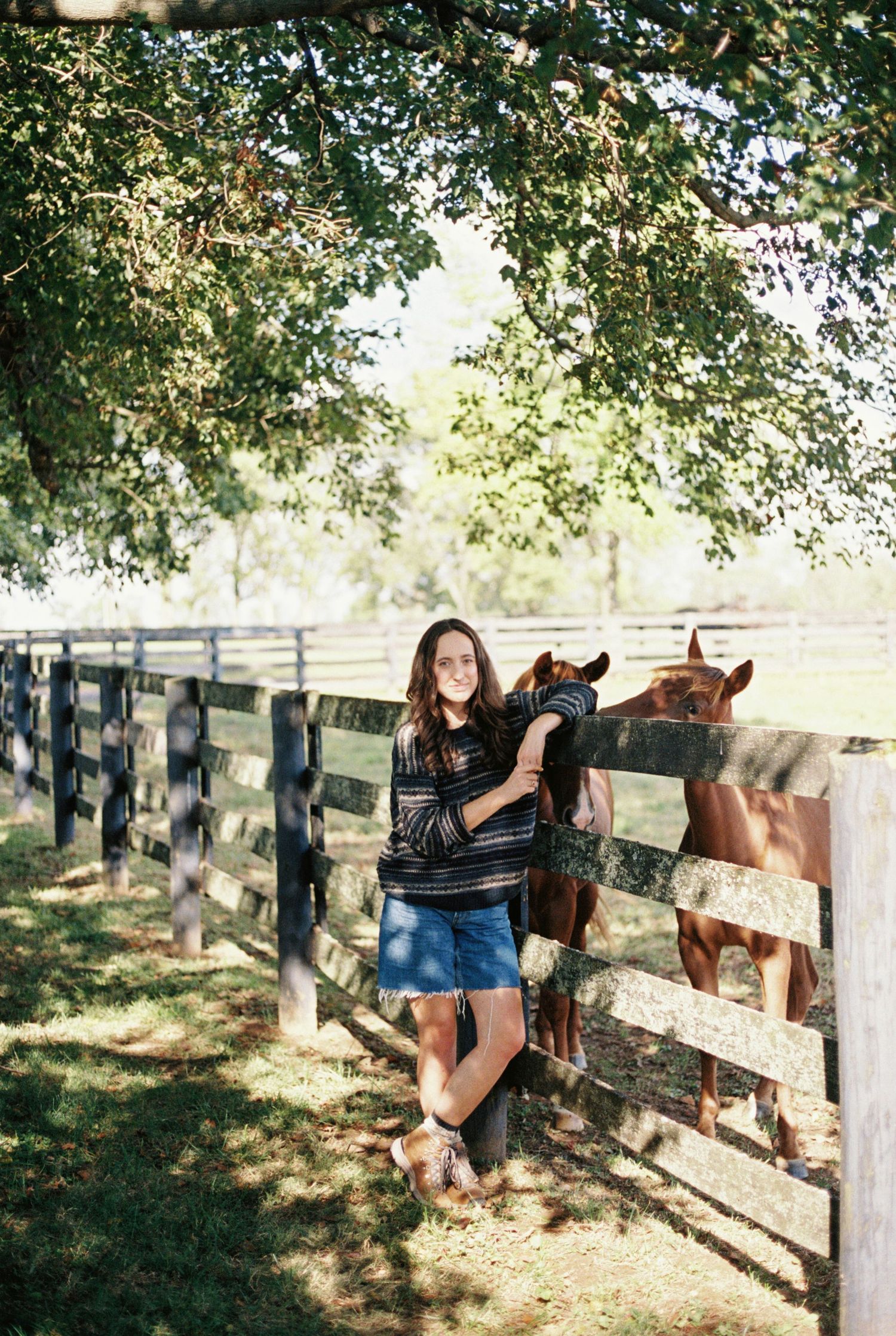 cinematic portrait photography on film