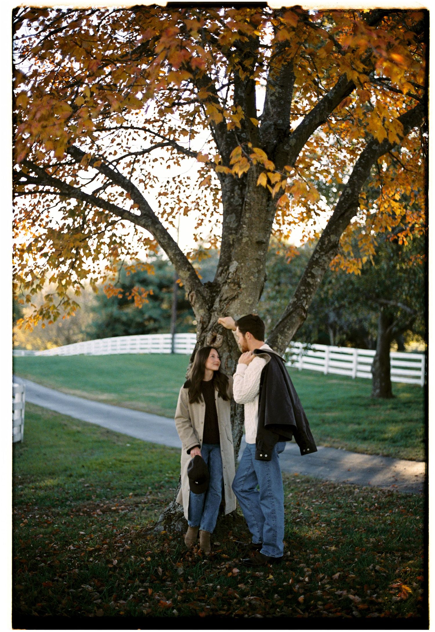 cinematic portrait photography on film