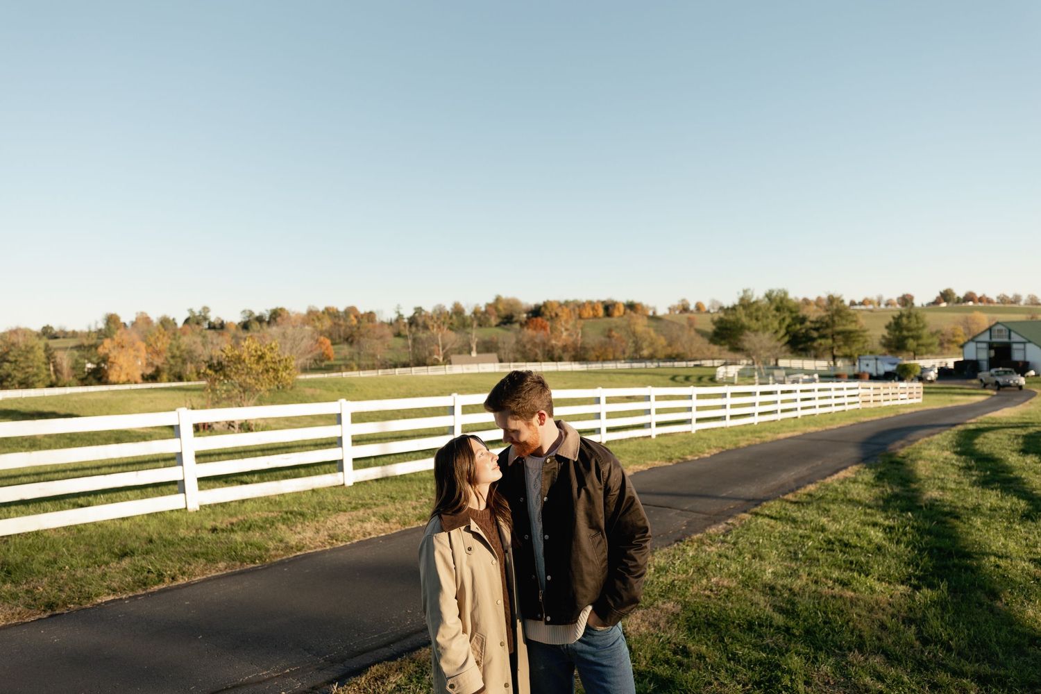 engagement portrait photoshoot