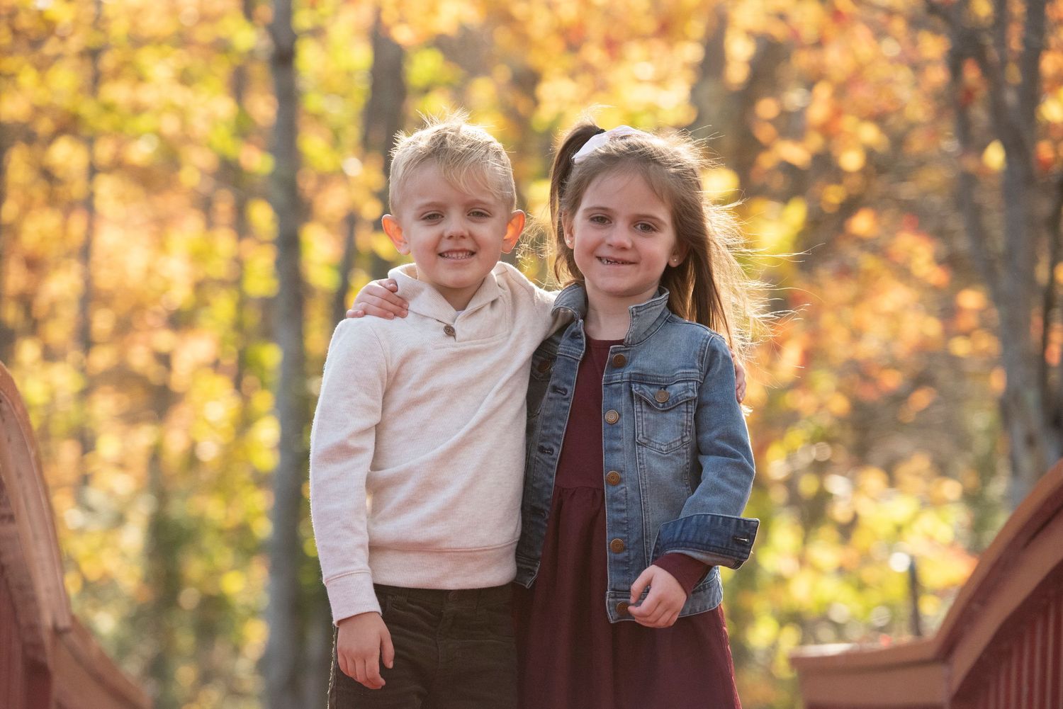 Family portraits taken outdoors by a New Hampshire lifestyle photographer.