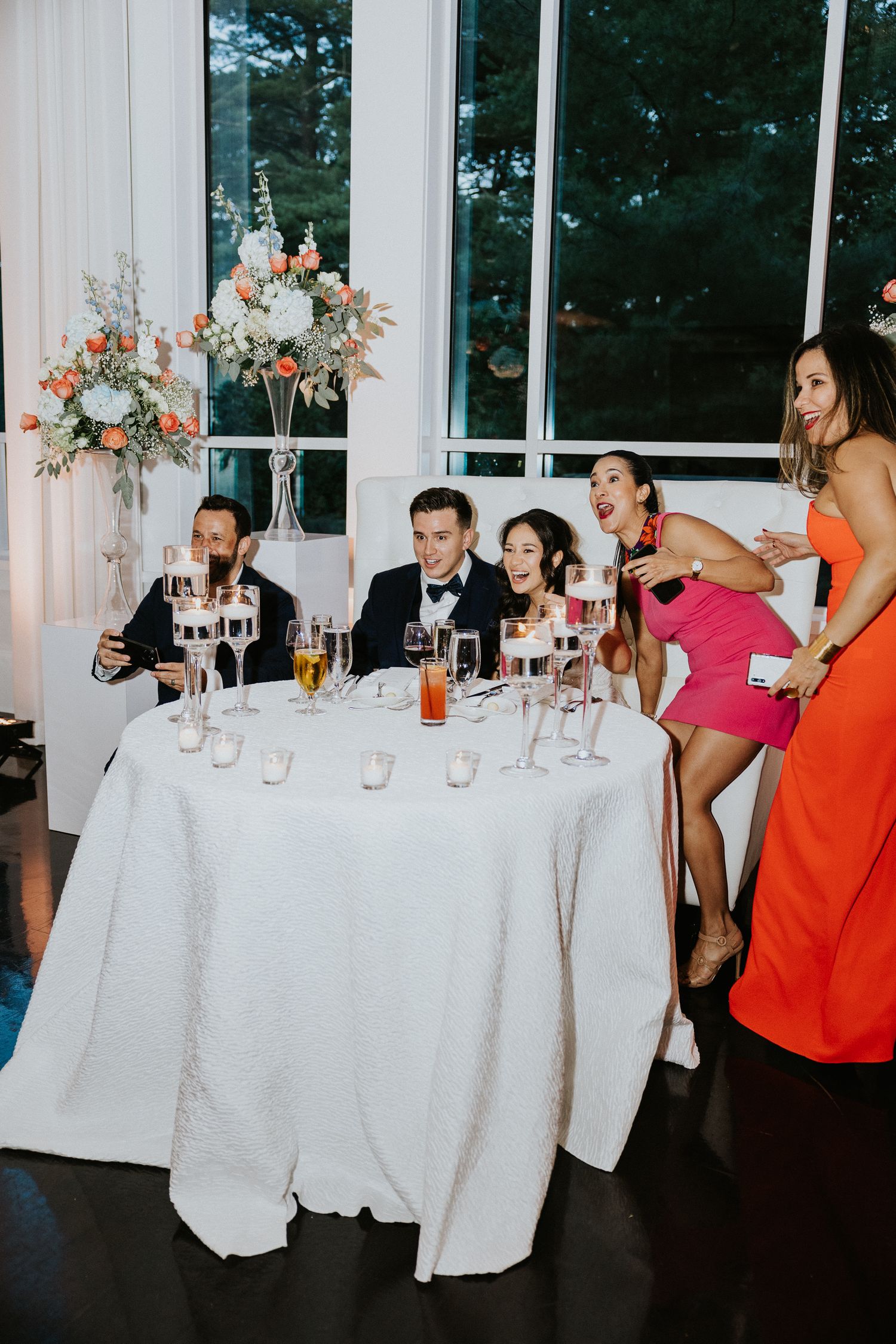 Picture of Wedding Party Celebrating, Shot by Dylan Spangler
