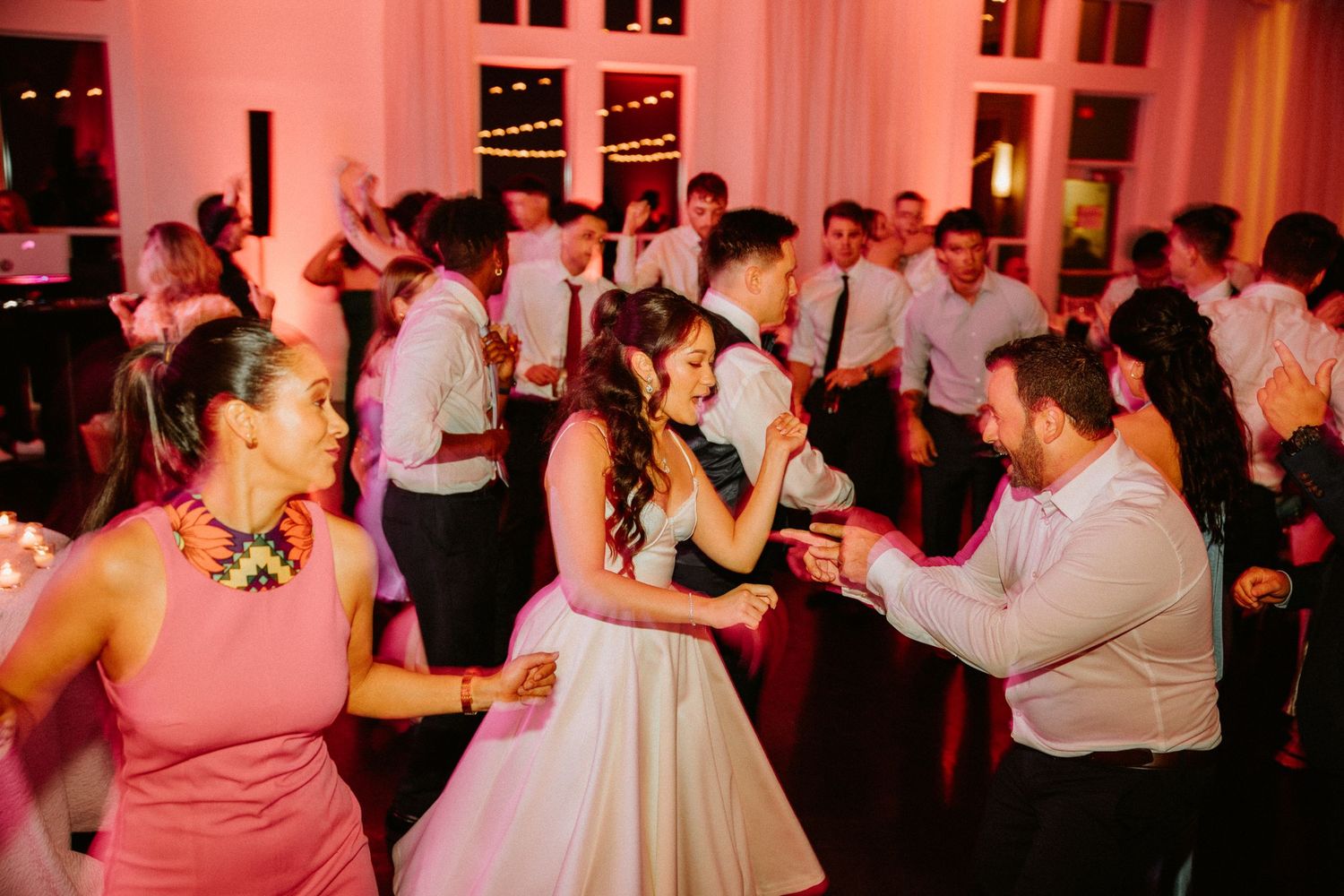 Picture of Dance Party at Wedding Reception, Shot by Dylan Spangler