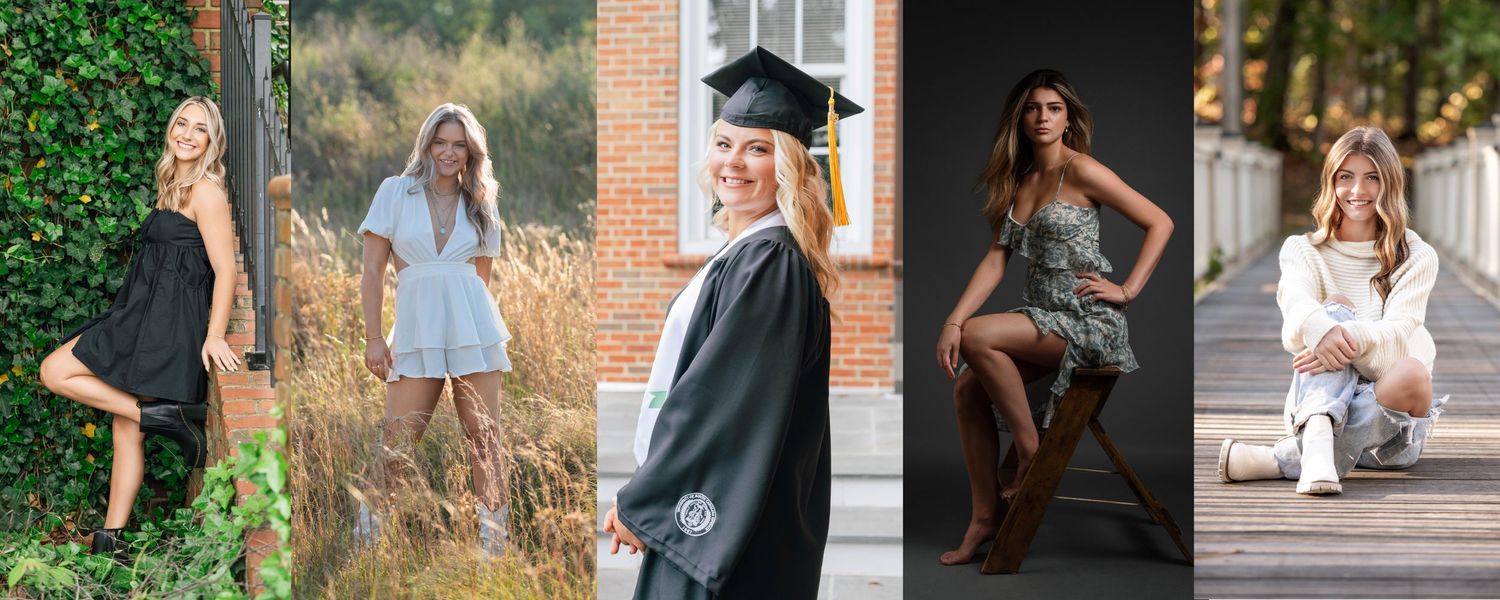 Collection of lifestyle and portrait photography in various outdoor settings.