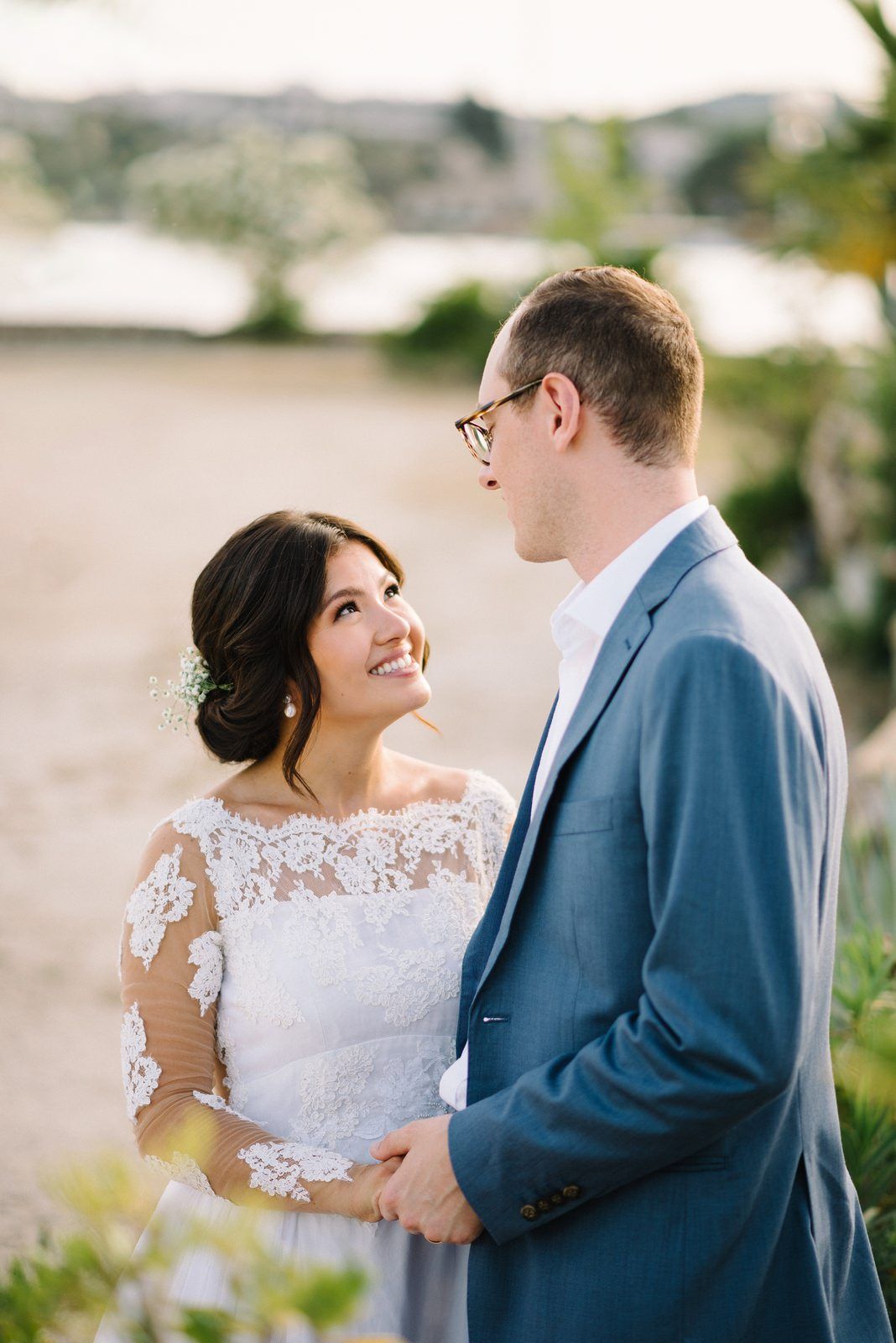wedding at corfu couple portrait