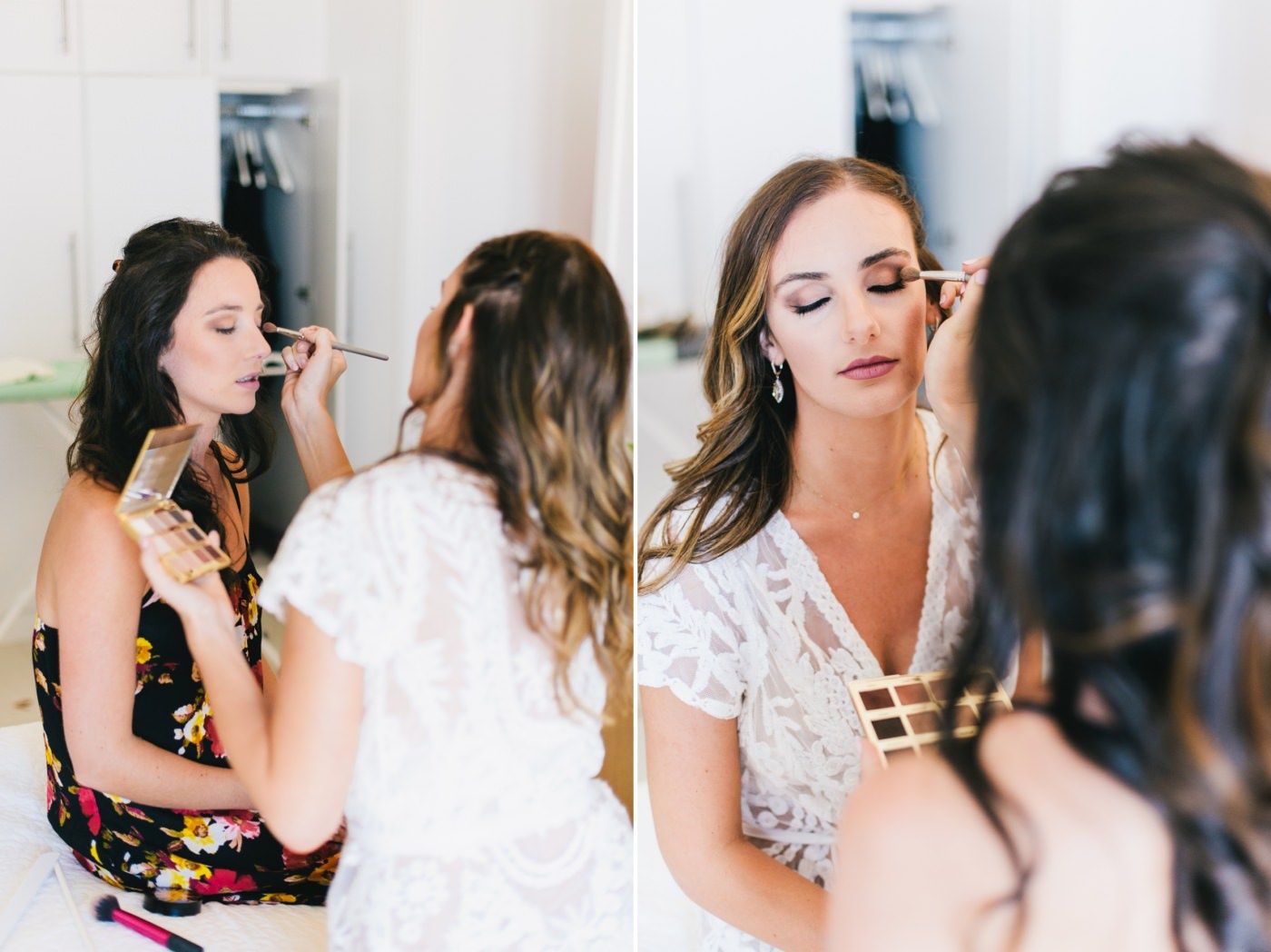 bride preperation and make up sifnos
