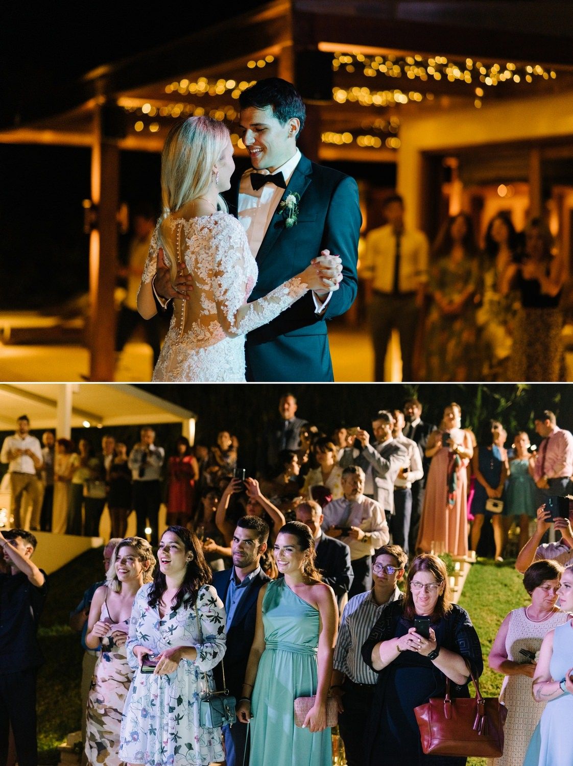 couple's first dance in athens riviera
