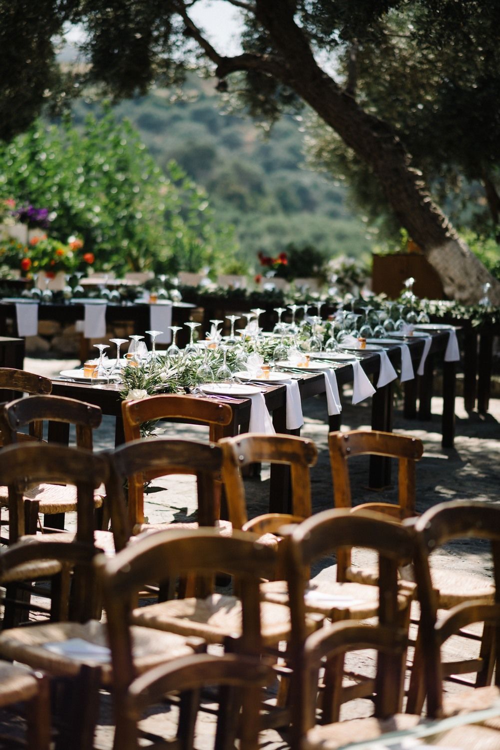 agreco farms crete table setup decoration