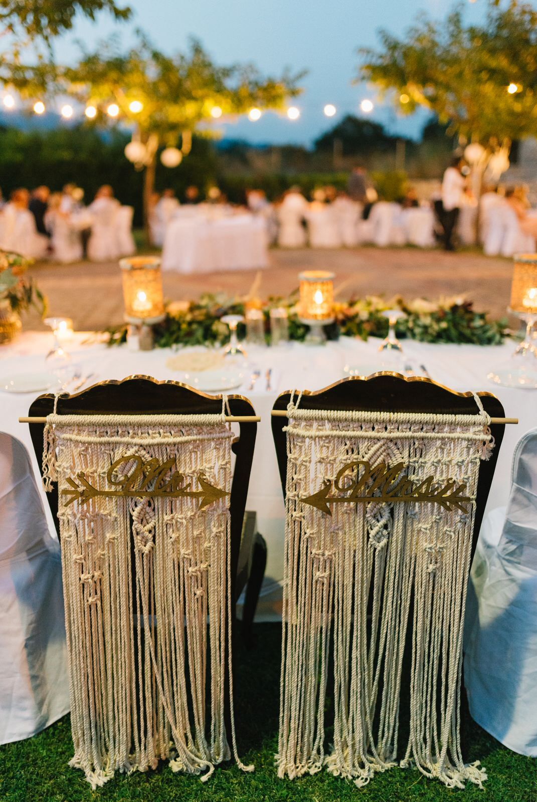 wedding decoration chairs in velventos at kamkoutis winery